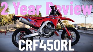 The Need to Knows About the 2022 CRF450RL After Two Years [upl. by Annadal]