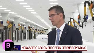 Kongsberg CEO See Shift From Funds on Defense Investment [upl. by Ailb]