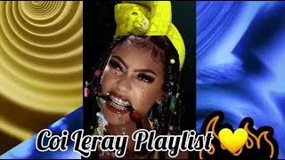 Coi Leray Playlist 💛 coileray coileraysong coi lerayplaylist [upl. by Yellek996]