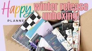 Happy Planner 2024 Winter Release [upl. by Borgeson671]