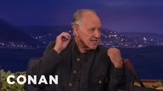 Werner Herzog Calls His Online Impostors quotUnpaid Stoogesquot  CONAN on TBS [upl. by Aiek]