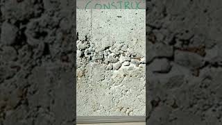 Honeycombing in concrete construction [upl. by Berard]