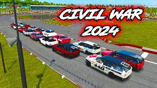 Civil War 2024  Tanks Final  WreckFest Banger Racing  Northern Bangers [upl. by Erbma]