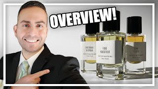 PETITE HISTOIRE FRAGRANCES OVERVIEW  PATCHOULI VESPERAL FIGUE NARCOTIQUE amp CINQ A SEPT [upl. by Kristopher]