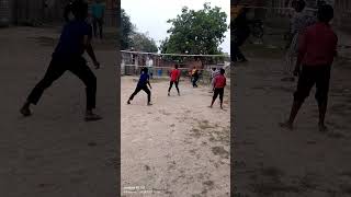 Volleyball Match volleyballfever volleyballgame youtubeshorts cricketlover volley [upl. by Arrekahs475]