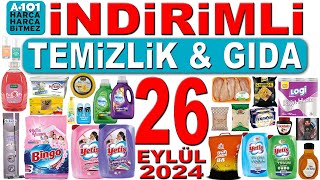 A101 İNDİRİMLİ ALDIN ALDIN KATALOĞU  A101DE BU HAFTA TEMİZLİK GIDA  A101 26 EYLÜL 2024 İNDİRİMLERİ [upl. by Luke172]