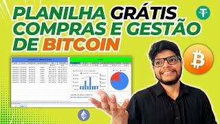 PLANILHA Grátis de Bitcoin e POOLS de LIQUIDEZ AUTOMÁTICA  Planilha para de cotação atual de cripto [upl. by Zabrina]