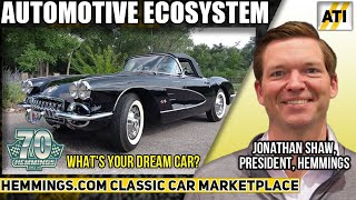 Hemmingscom Classic Car Online Auction Marketplace with Jonathan Shaw [upl. by Lalita]