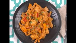 OnePot Chicken Fajita Pasta [upl. by Rett603]