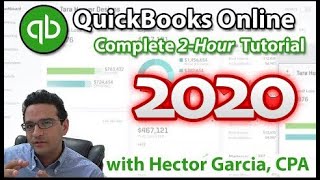 QuickBooks Online 2hour Tutorial Setup Chart of Accounts and Banking [upl. by Arreis]