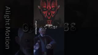 Darth Maul Rebels vs Obi Wan Kenobi Rebels [upl. by Avuha]