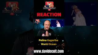 Polina Gagarina world ocean Italian Reaction [upl. by Kirsti789]