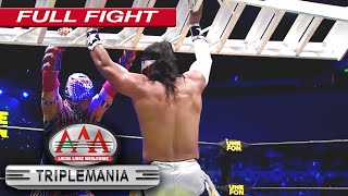 ESPECTACULAR Lucha de ESCALERAS AAA  Triplemanía XXVI  Lucha Libre AAA Worldwide [upl. by Billen]