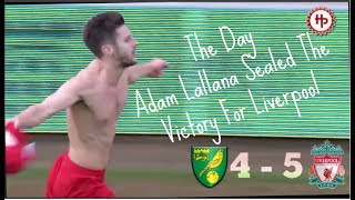 Norwich 45 Liverpool  Extreme Match Highlights And Goals [upl. by Hochman]