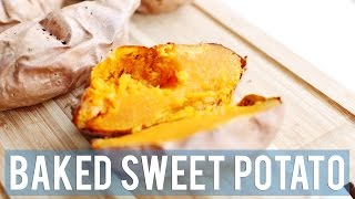 How to Bake Sweet Potatoes  FOOLPROOF RECIPE [upl. by Rickart]