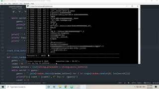 password cracker script in python [upl. by Ahsat]