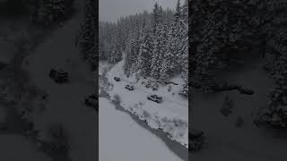 Snow Trails 🏔 mountain offroading pnw mountains youtubeshorts [upl. by Acirat]