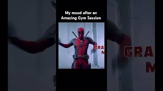 My Modd After Amazing Gym Session motivation deadpoolandwolverinemarvelviralvideo ytviral [upl. by Kilam419]