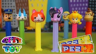 Caramelos PEZ con dispensador Los Mejores Juguetes para estas Navidades en City Toy [upl. by Randolf]