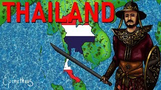 The History of Thailand Explained in 5 minutes [upl. by Aihsinyt]