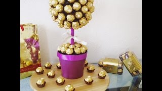 DIY Ferrero Rocher Strauß ganz einfach und eindrucksvoll zum selber machen [upl. by Adnaerb244]