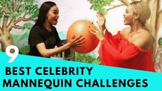 Top 9 Best Celebrity Mannequin Challenges  Hollywire [upl. by Laikeze467]