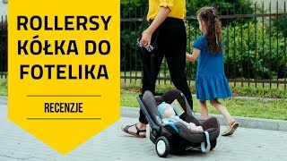 Rollersy  kółka do fotelika samochodowego  RECENZJE [upl. by Ahtibat]