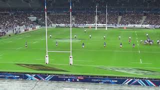 Rugby  FranceFidji la pena baiona au stade de France  le 24112018 [upl. by Knipe]