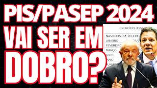 SAQUE PISPASEP 2024 SERÁ DOBRADO QUEM VAI RECEBER DOIS ABONO SALARIAL COM VALOR EM DOBRO [upl. by Mehalick]