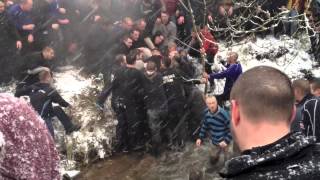 Ashbourne Royal Shrovetide Football  Ash Wednesday play [upl. by Trebeh]