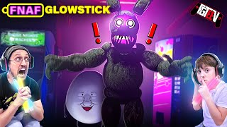 Five Nights at Freddys ProjectGlowstick  ONAF 3 The End of Both Games FGTeeV x2 [upl. by Ardeha]