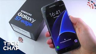 Samsung Galaxy S7 Edge UNBOXING First Impressions [upl. by Nelg]