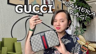 Gucci ophidia camera bag review  What’s fit amp How to care [upl. by Nadda]