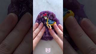 Crunchy Slime ASMR 💜🧹🎀 Kiki Shake from Rodem Slime [upl. by Ninerb]