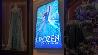 Frozen The Musical  Theatre Royal Drury Lane  Frozen London  Merchandise  Shorts [upl. by Alletnahs]