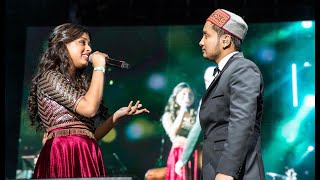 Manwa Lage  Duet Arunita Pawandeep  UK Live Concert  Live Performance  Indian Idol Season 12 [upl. by Graniah420]