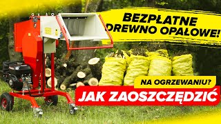 10 worków darmowego drewna opałowego z rozdrabniaczem gałęzi ogrodowych ARPAL AM80BD rębak arpal [upl. by Soluk545]