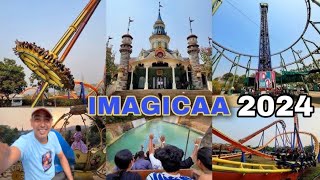 Imagicaa Theme Park All Rides Tour  Imagicaa Tickets  Adlabs imagica water Park Khopoli imagica [upl. by Tnarg953]