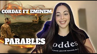 Cordae  Parables Remix FT Eminem  REACTION [upl. by Regan]