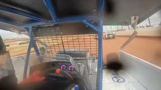 Jason Quenneville 813 Sportsman Heat Race  The Dirt Track at Charlotte 2 [upl. by Romulus]