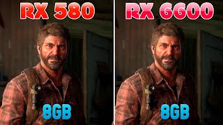 RX 580 vs RX 6600  Test in 8 Games in 2024 [upl. by Ledah]