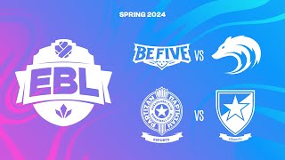 EBL 2024  Crvena zvezda vs Partizan  BeFive vs Lupus  SPRING 2024 [upl. by Condon826]