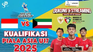 Nonton Indonesia VS Kuwait Streaming TV Digital dan Parabola  Kualifikasi Piala Asia AFC U17 2024 [upl. by Jacey]