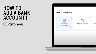 How to Add a Bank Account on Payoneer LATEST [upl. by Skelly]