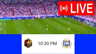 Live Match Tubize vs Anderlecht  Belgian Cup20242 [upl. by Enytsirhc]