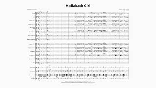 Hollaback Girl  A Marching Band Arrangement [upl. by Ackerley429]