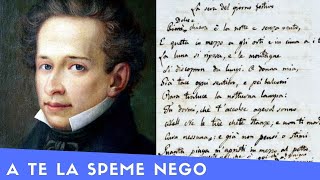 quotLa Sera del Dì di Festaquot Analisi  Giacomo Leopardi 1820 [upl. by Joly]