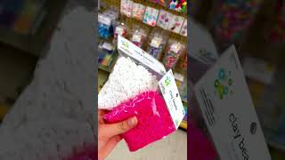 Hobby Lobby shopping 🛍️ beads hobbylobby claybeads seedbeads shopping blowup fyp fun [upl. by Enyrat]