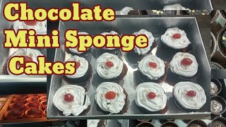 Mini Chocolate Sponge Cakes  Order Cakes  Easy amp Tasty Cakes Talent Creations [upl. by Lardner893]