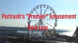 Kiddieland Amusements Portrush Tour 2021 [upl. by Seessel]